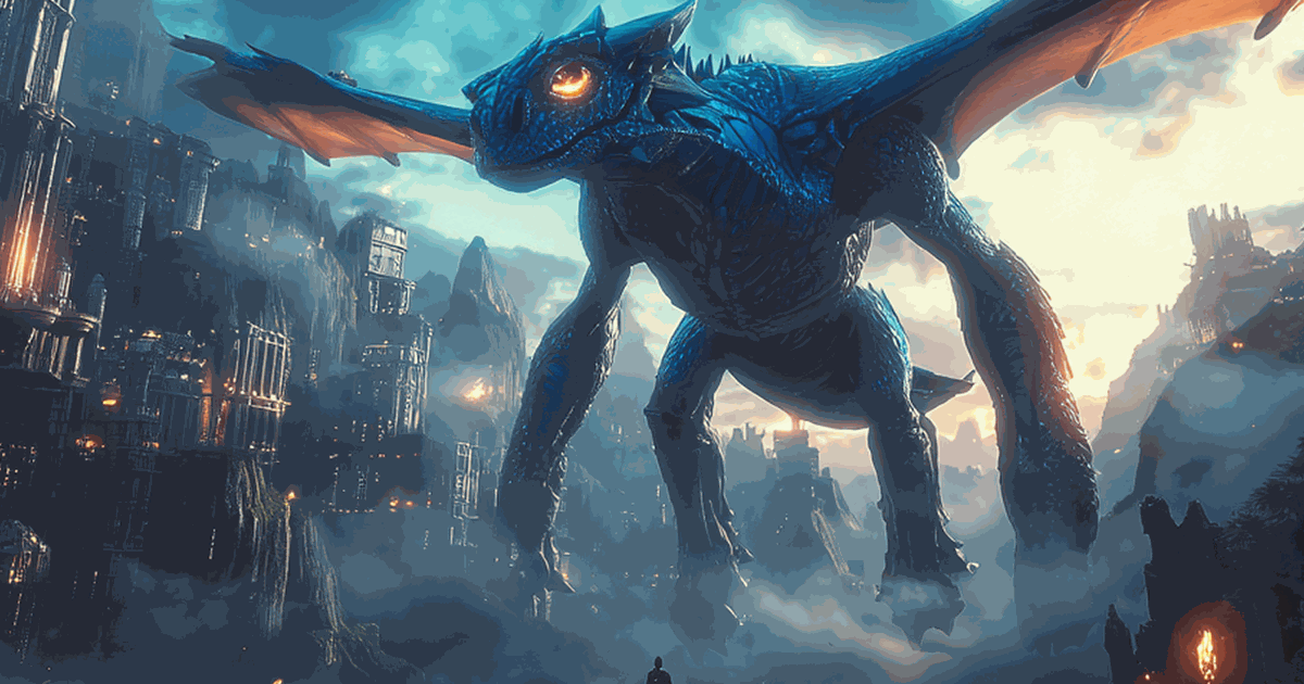 Compare: Blending Dragon, Robot, and Pyramid Worlds